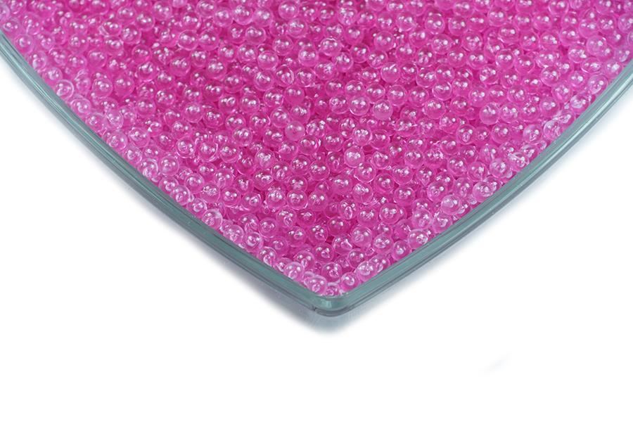 Koyu Pembe Deliksiz Kabak Boncuğu 4 mm
