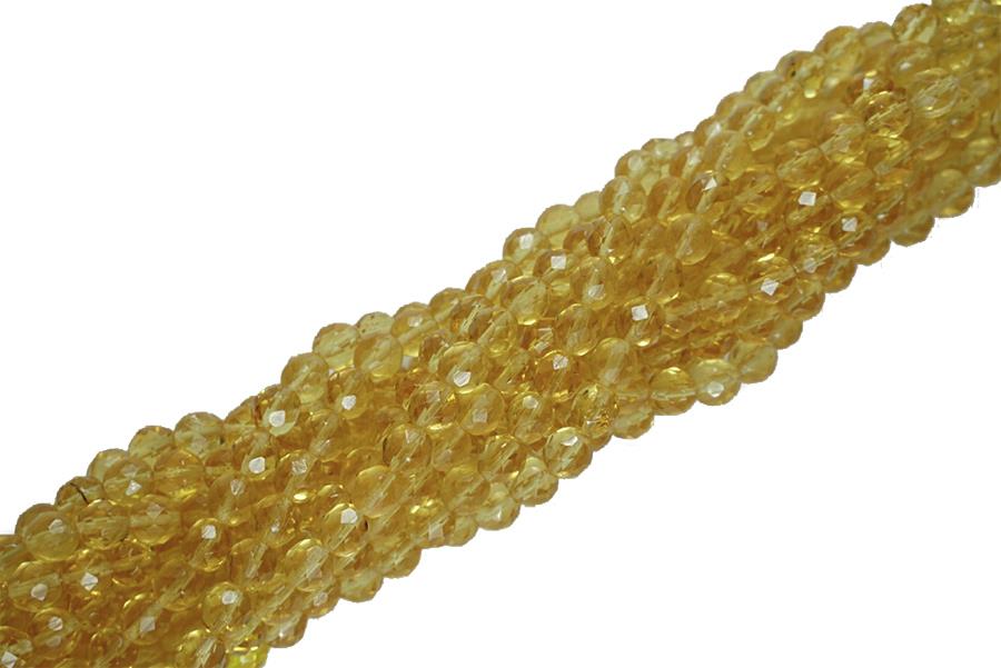 Koyu Sarı Çek Kristali