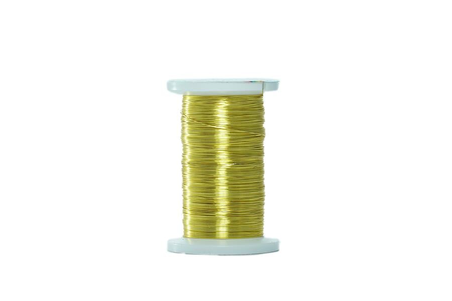 Koyu Sarı Filografi Teli - 50 metre