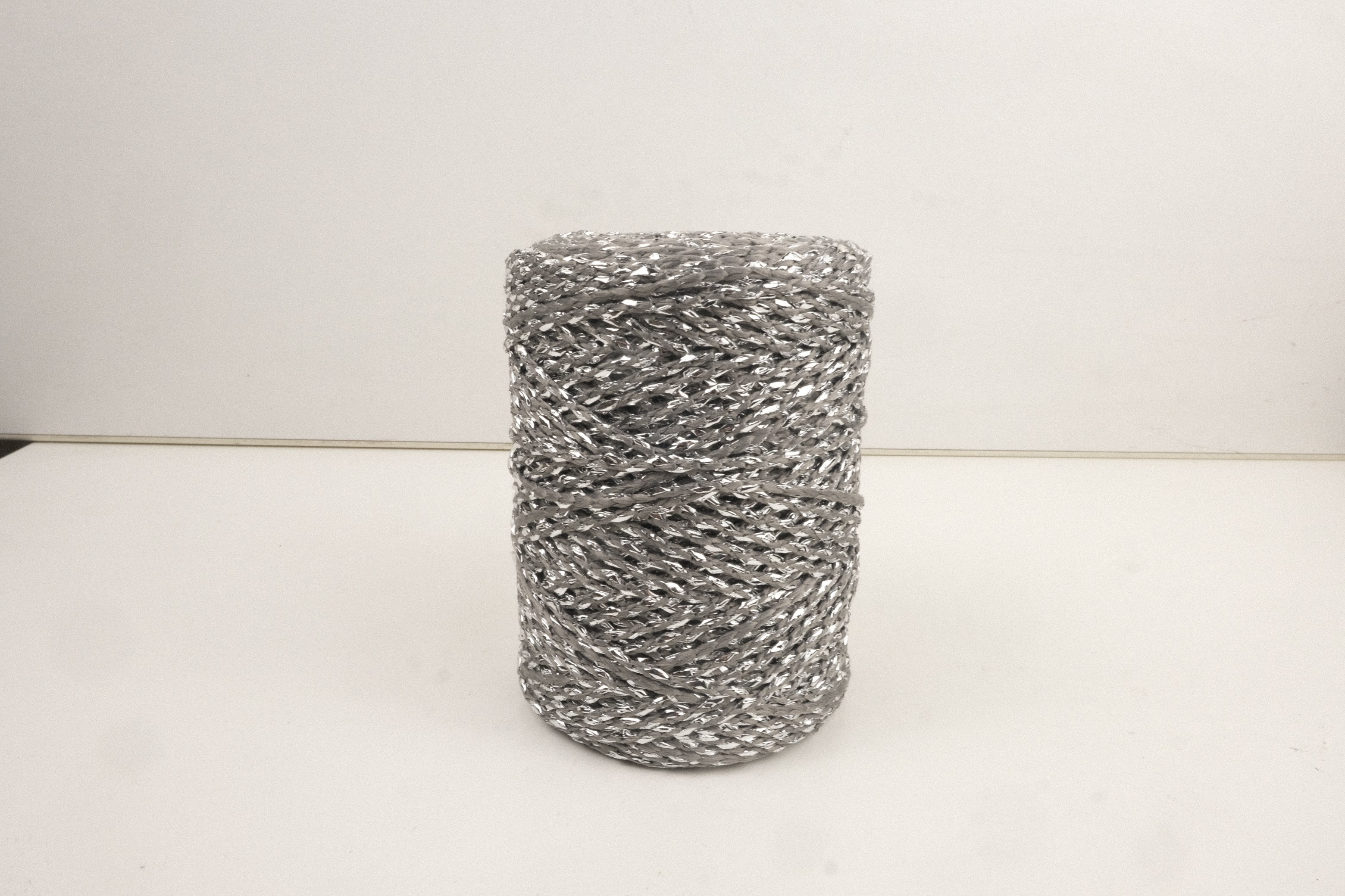 Luvia Polyester Simli Çanta İpi  Gümüş 200 gr