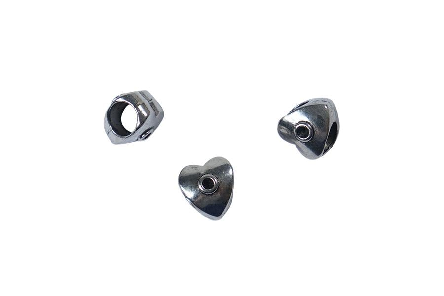 Metal Charm Kalp Figürlü