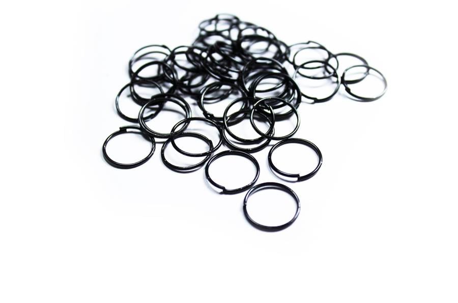 Metal Halka 10 mm 10 Gr - Siyah