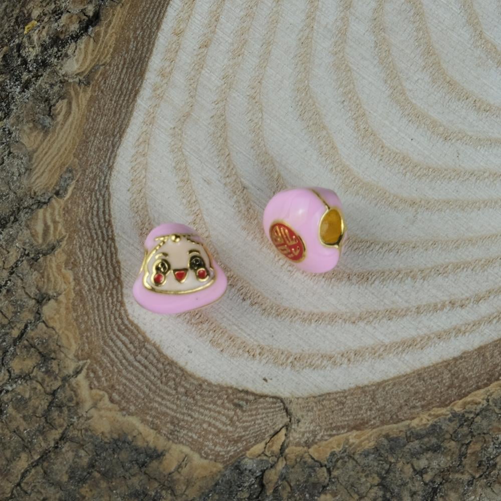 Metal Matruşka Pembe Renkli Ara Aparat