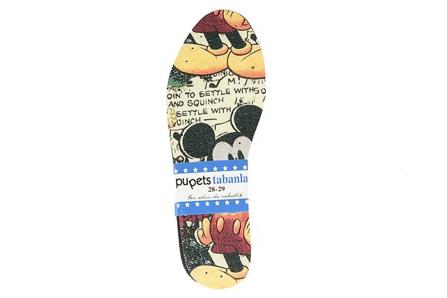Mickey Mouse Desenli Çocuk & Bebek Taban 28-29