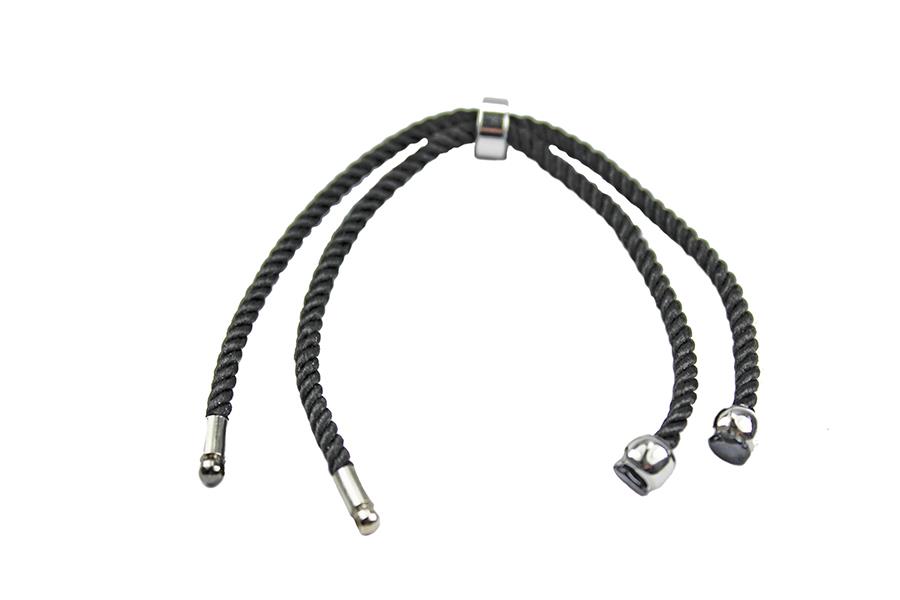 Miyuki Asansörlü Kalın Bileklik Klipsi Siyah