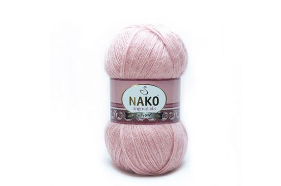 Nako Angora Luks Açık Gül Kurusu-11183