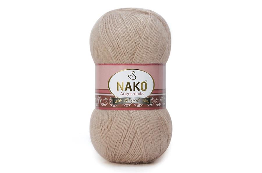 Nako Angora Luks Sütlü Kahve-11053
