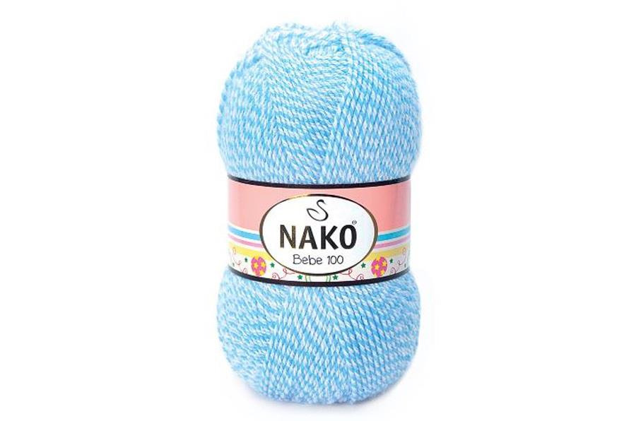 Nako Bebe 100 Muline Mavi-21291