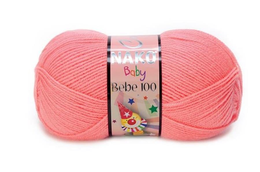 Nako Bebe 100 Neon Mercan-11157