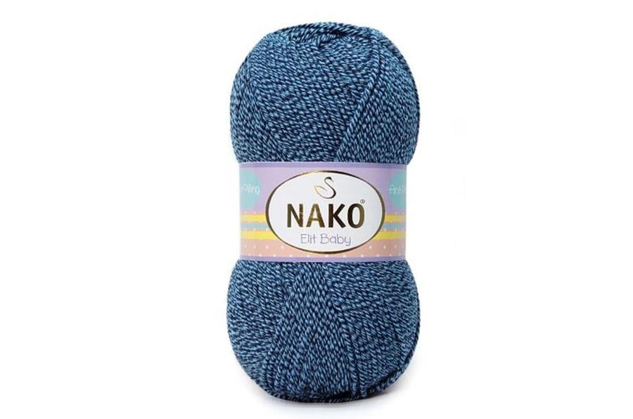 Nako Elit Baby Mavi Lacivert Muline-21350