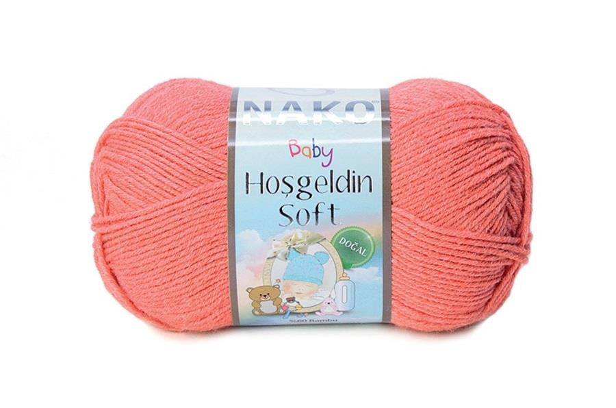 Nako Hoşgeldin Soft Açık Mercan-3655