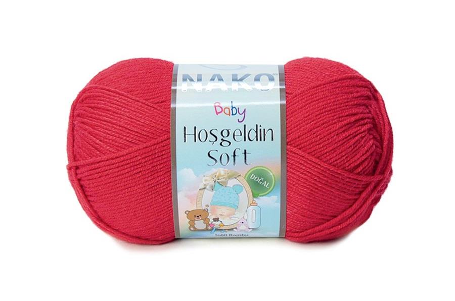 Nako Hoşgeldin Soft Venedik Kırmızısı-6951