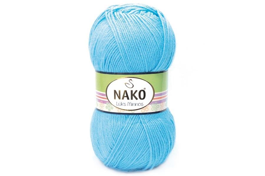 Nako Lüks Minnoş Bebek Mavi-4041