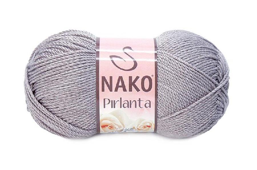 Nako Pırlanta Pembeli Gri -3079