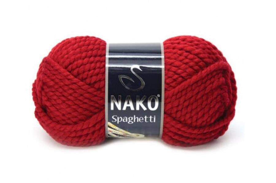 Nako Spaghetti Koyu Kırmızı-1175