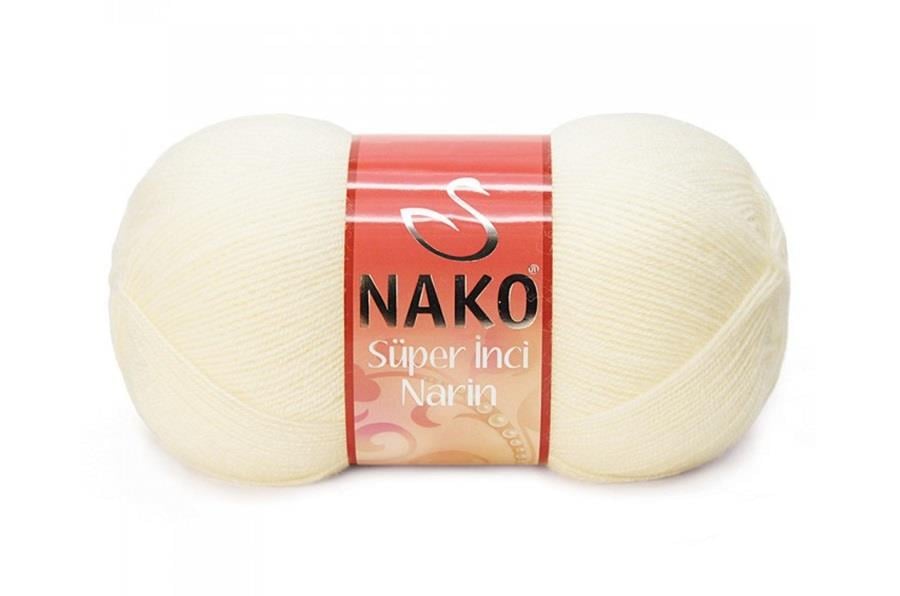 Nako Süper İnci Narin Krem-256