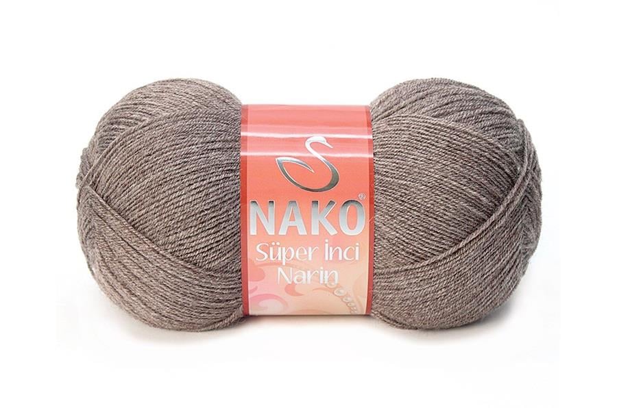 Nako Süper İnci Narin Melanj Kahve-1367