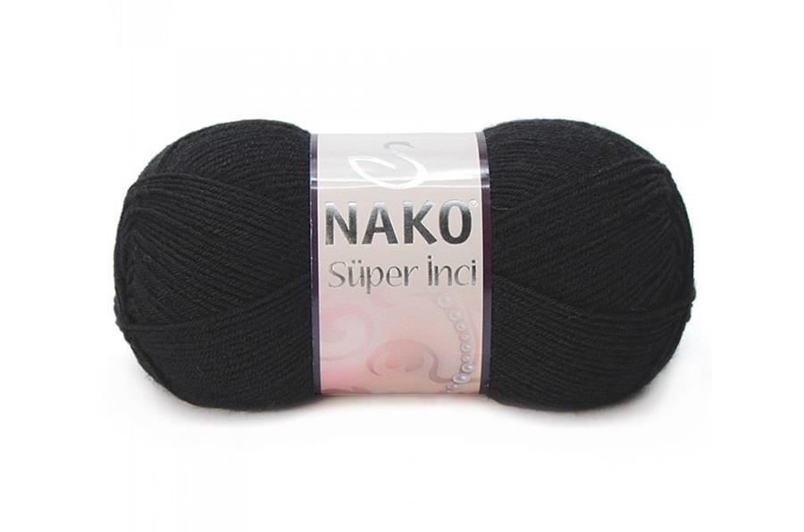 Nako Süper İnci Siyah-217