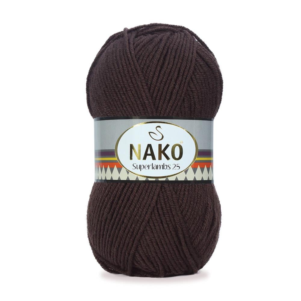 Nako Superlambs 25 Kahverengi 4904
