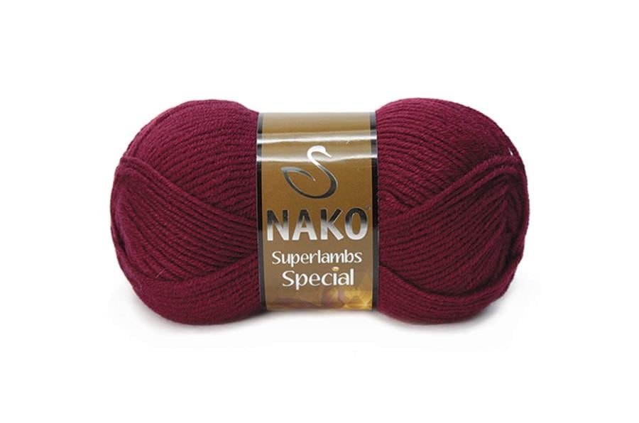 Nako Superlambs Special Bordo-6592