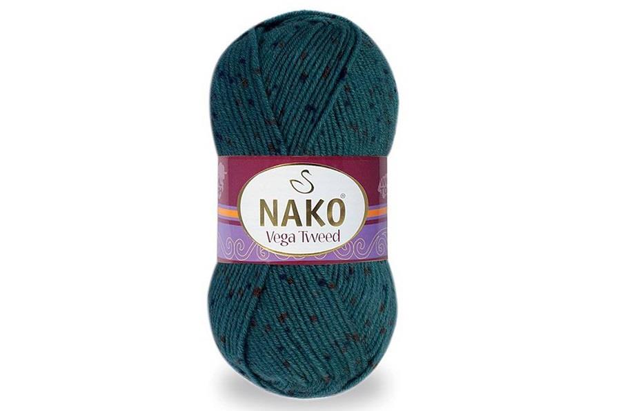 Nako Vega Tweed Mavi Çay-35037