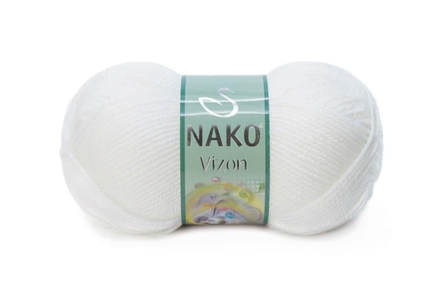 Nako Vizon Beyaz-208