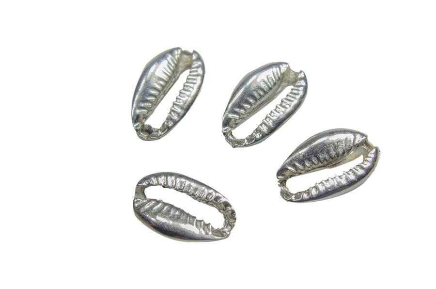 Nikel Metal Deniz Kabuğu Boncuk