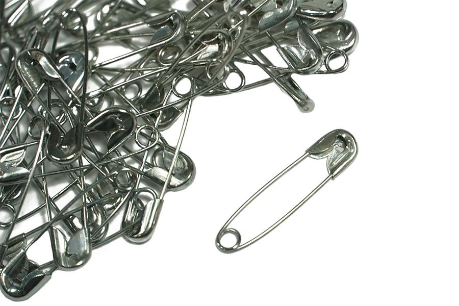 Nikel Rengi Kilitli İğne