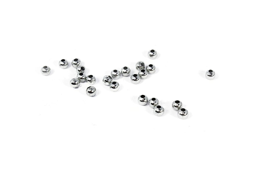 Nikel Renk Metal Boncuk 3mm 10 gr 200 adet 