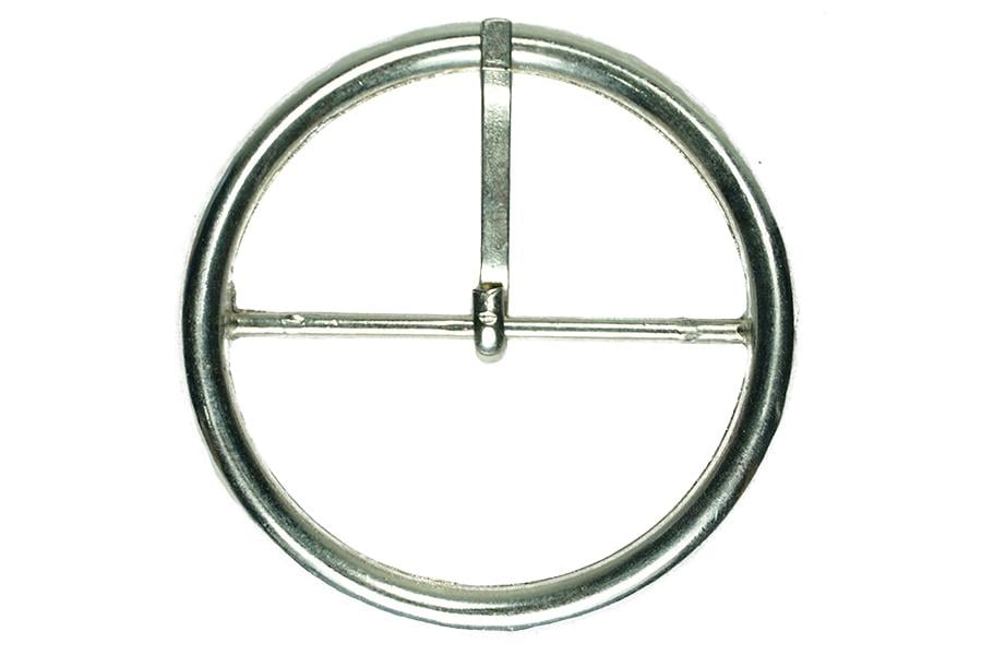 Nikel Yuvarlak Metal Toka