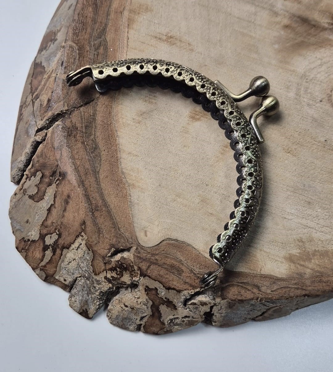 Oksit Sarı Oval Çanta ve Cüzdan Klipsi Küçük Boy