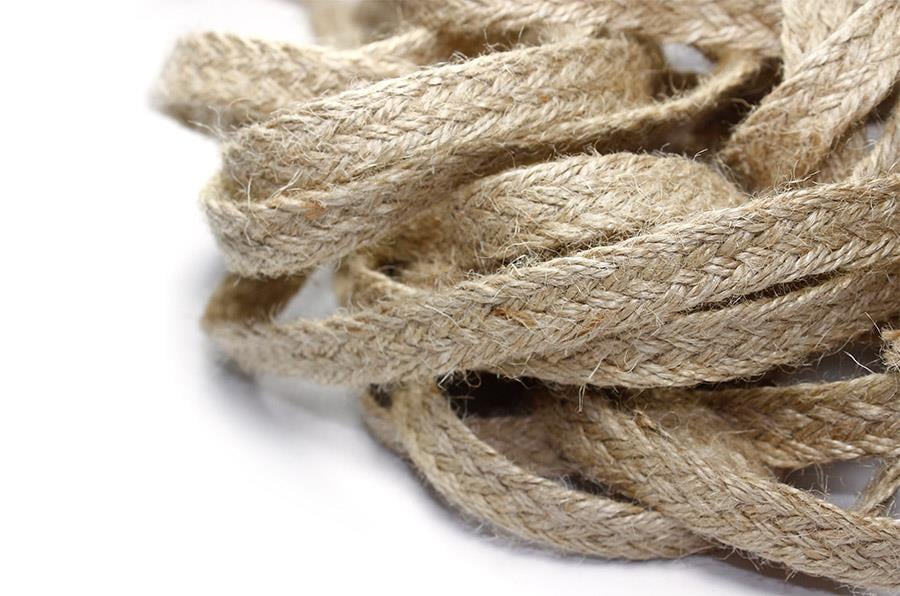 Örgülü Jüt Şerit İp
