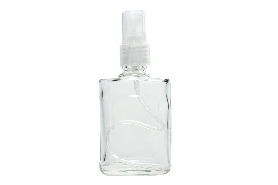 Oval Köşeli Yassı Parfüm Şişesi 50 cc