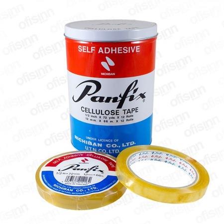 Panfix 12 X 66 İnce Şeffaf Bant