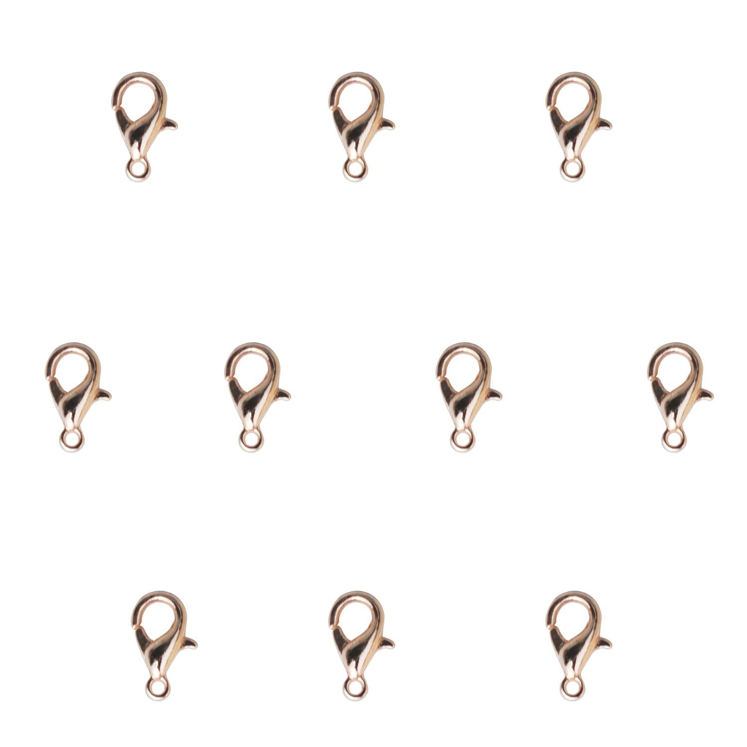 Papağan Klips 12 mm 10 Adet Rose