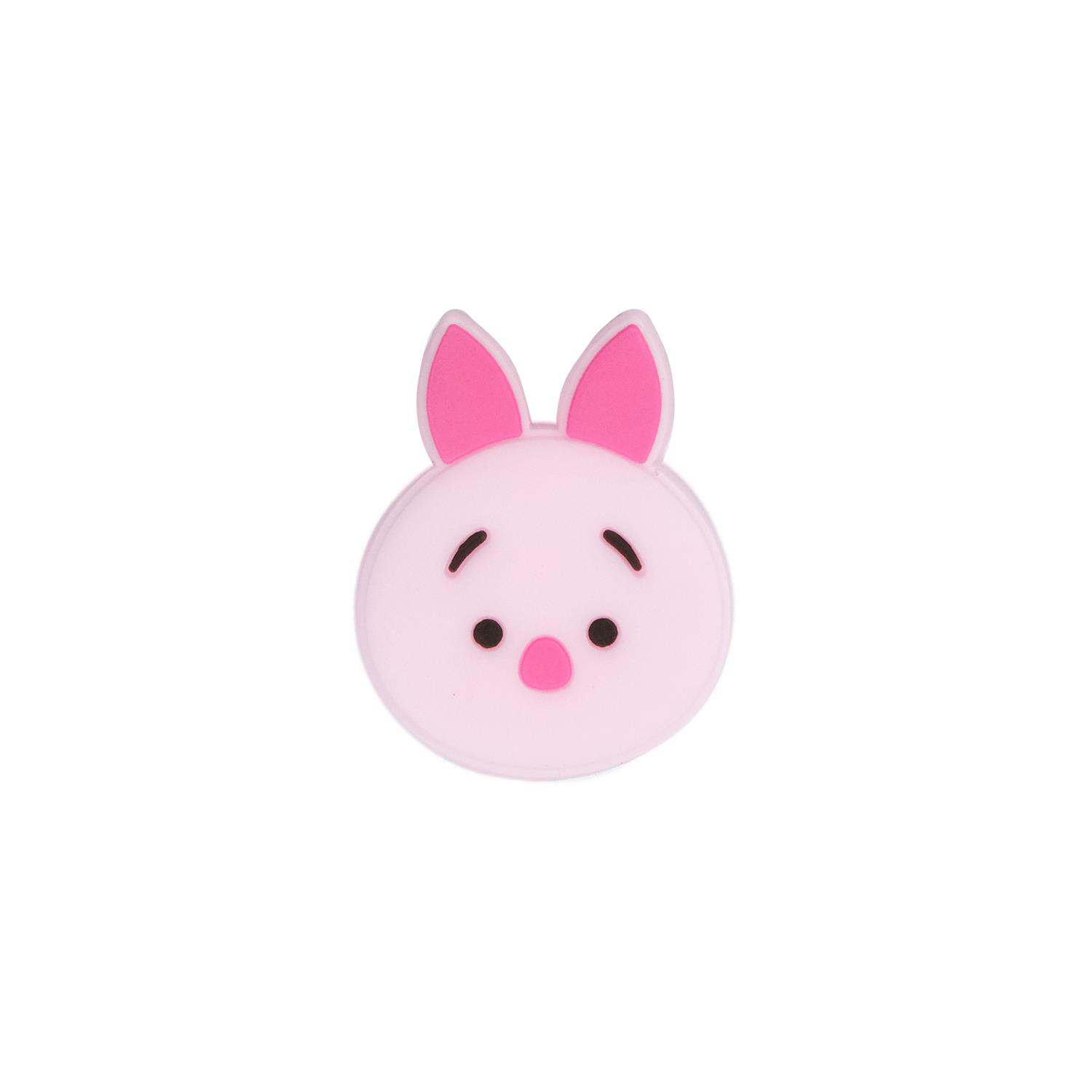 Pembe Kulaklı Kedi Figürlü Silikon Obje