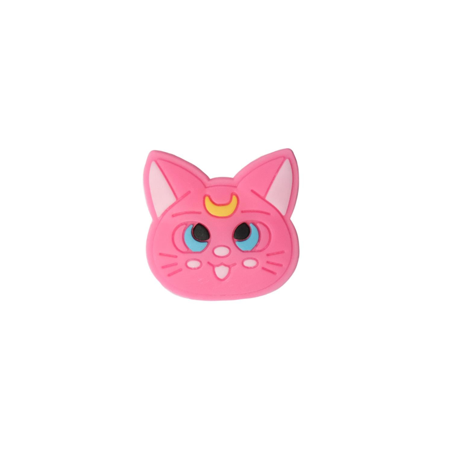 Pembe Renk Kedi Figürlü Silikon Obje