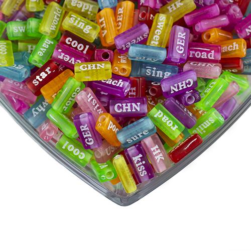 Plastik Boncuk 50 Gr 13 mm Model-01