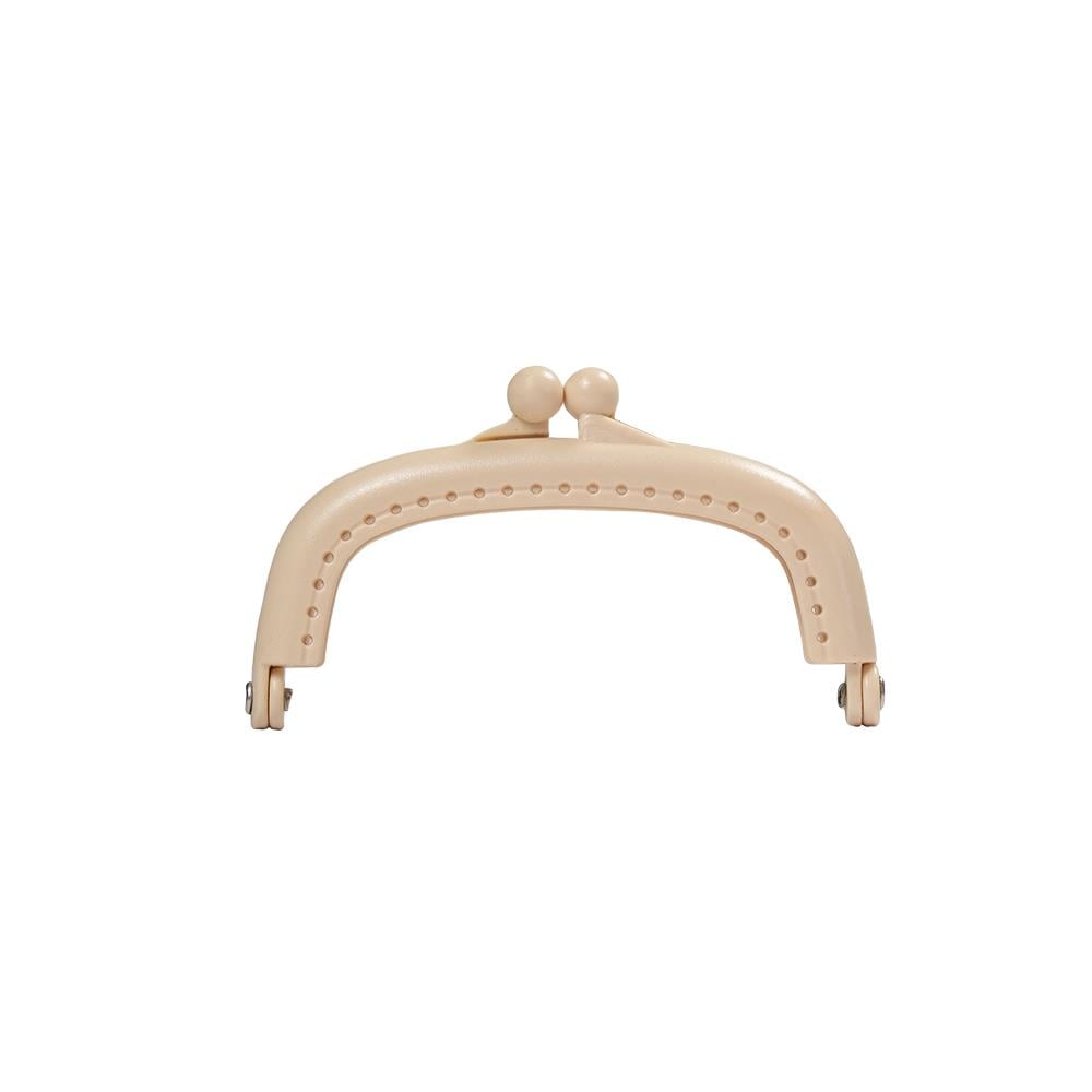 Plastik Çanta ve Cüzdan Klipsi Krem