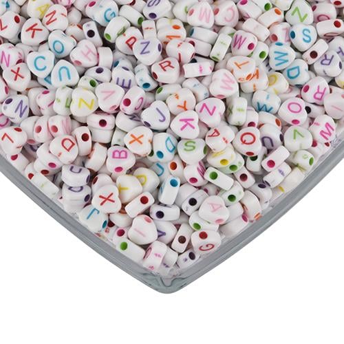 Plastik Harf Boncuk 50 Gr Model-02