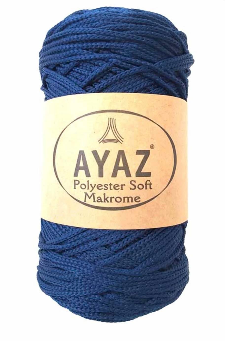 Polyester Soft Makrome İpi 1148 Lacivert
