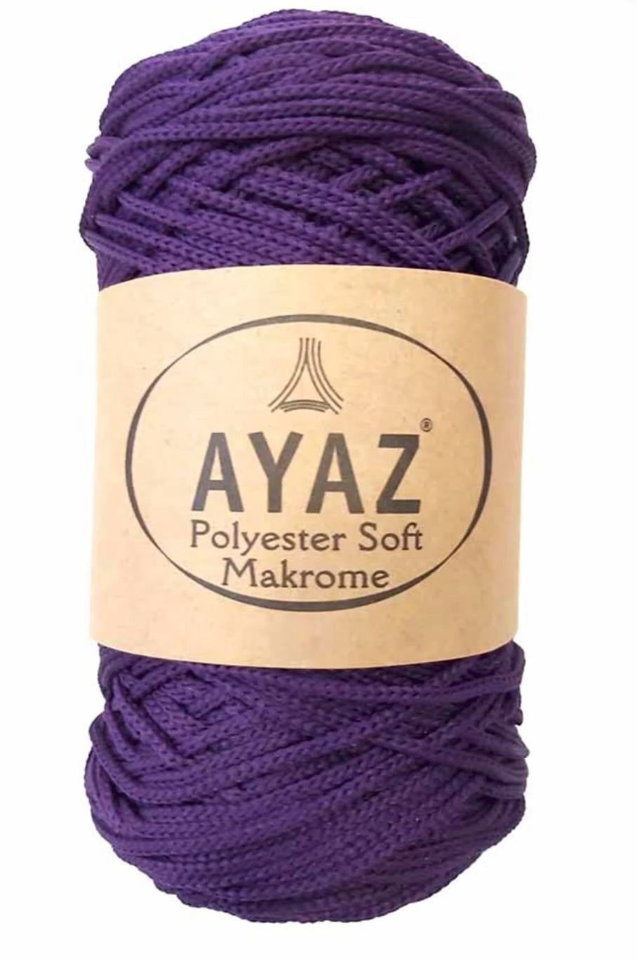 Polyester Soft Makrome İpi 1188 Mor