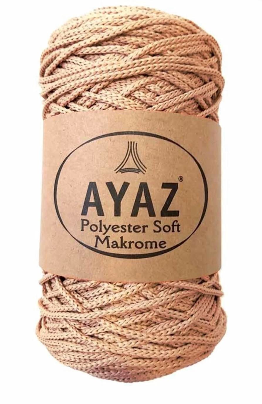 Polyester Soft Makrome İpi 1219 Nohut