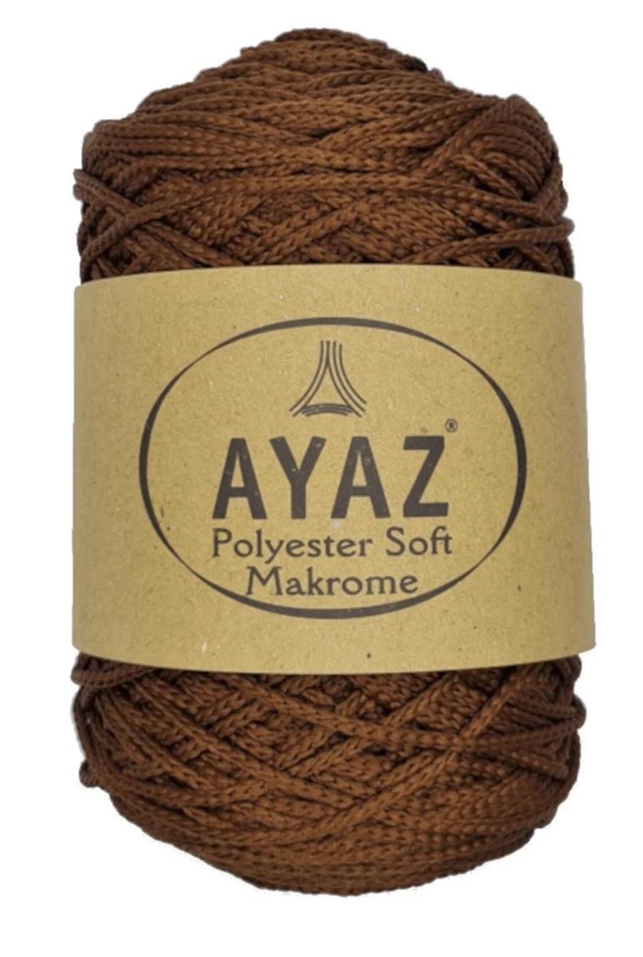 Polyester Soft Makrome İpi 1223 Tarçın