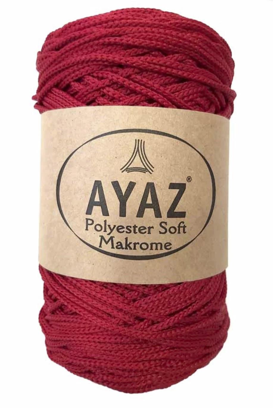 Polyester Soft Makrome İpi 1251 Kırmızı 