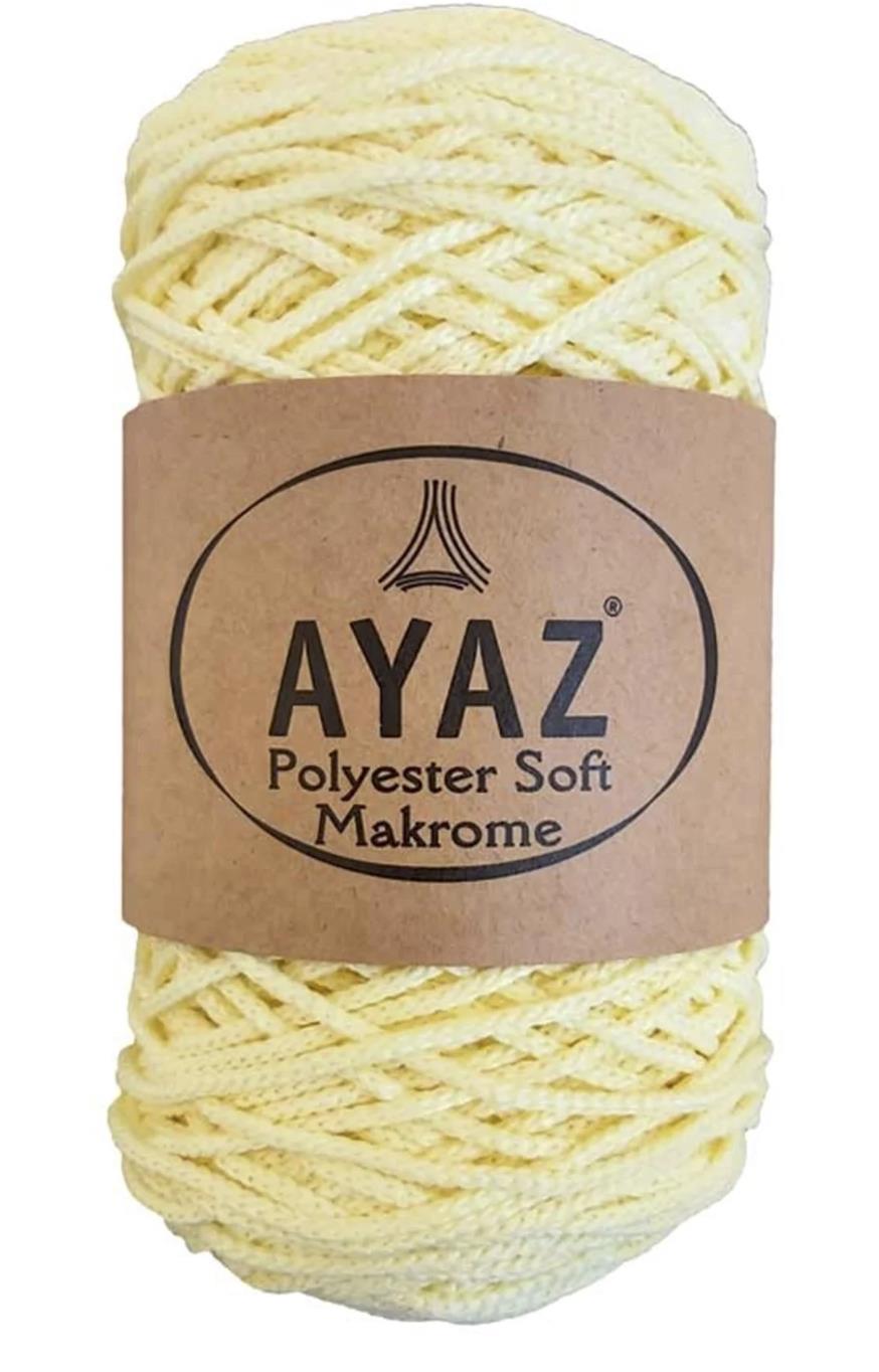 Polyester Soft Makrome İpi 1256 Krem