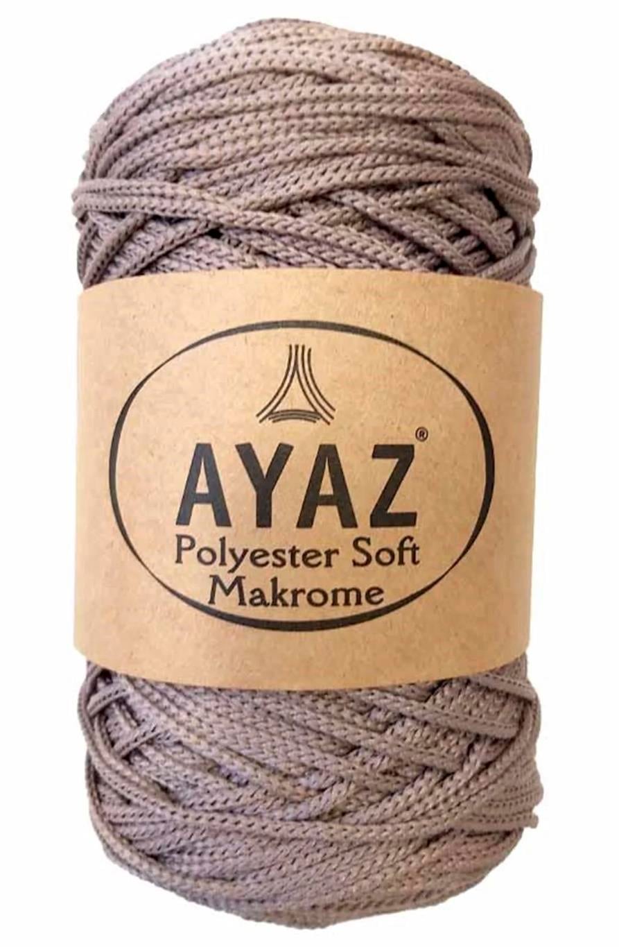 Polyester Soft Makrome İpi 1257 Vizon