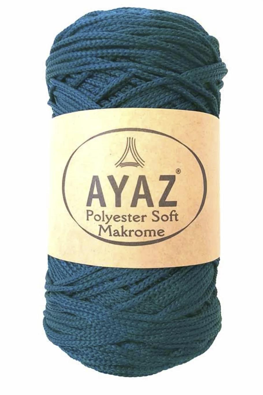 Polyester Soft Makrome İpi 1328 Petrol