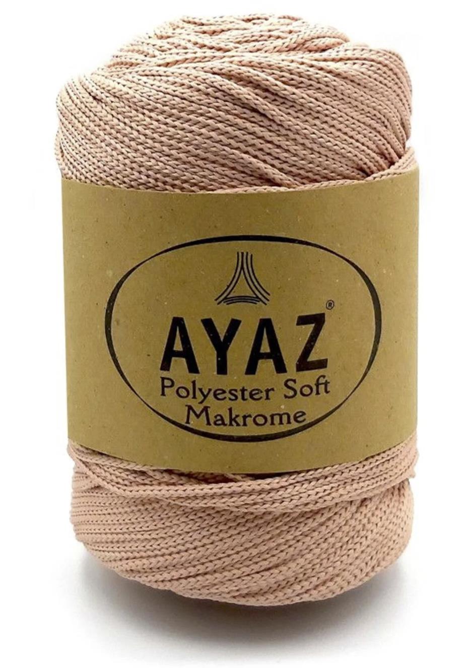 Polyester Soft Makrome İpi 1722 Pudra