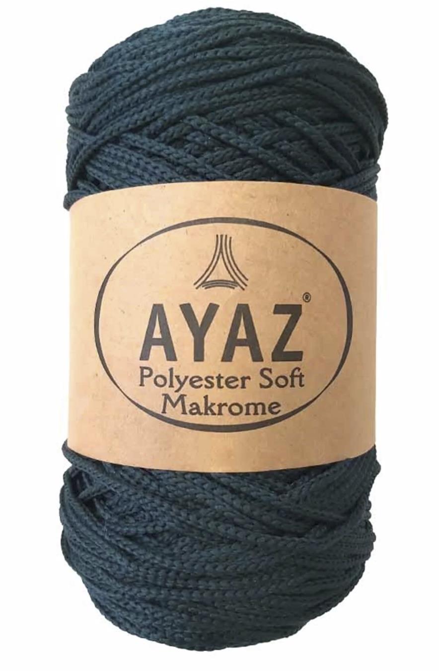 Polyester Soft Makrome İpi 2873 Nefti